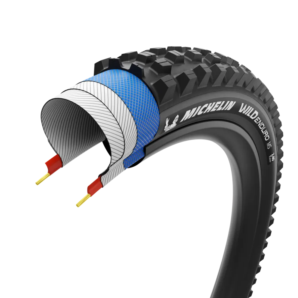 Pneumatika MICHELIN WILD ENDURO MS Performance Line 27.5x2.40 Tubeless Ready Soft Black
