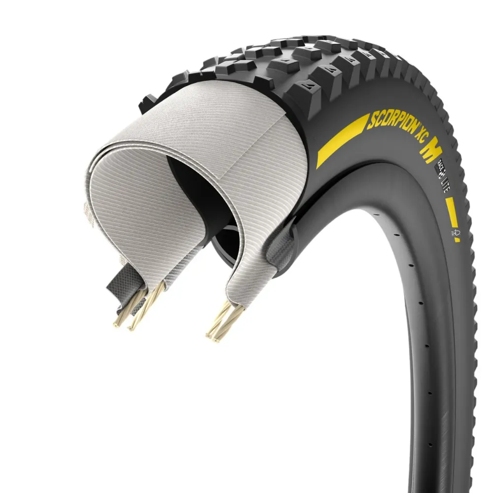 Pneumatika PIRELLI SCORPION RACE XC M Lite 29x2.40 Tubeless Ready Soft Black/Yellow Team Edition