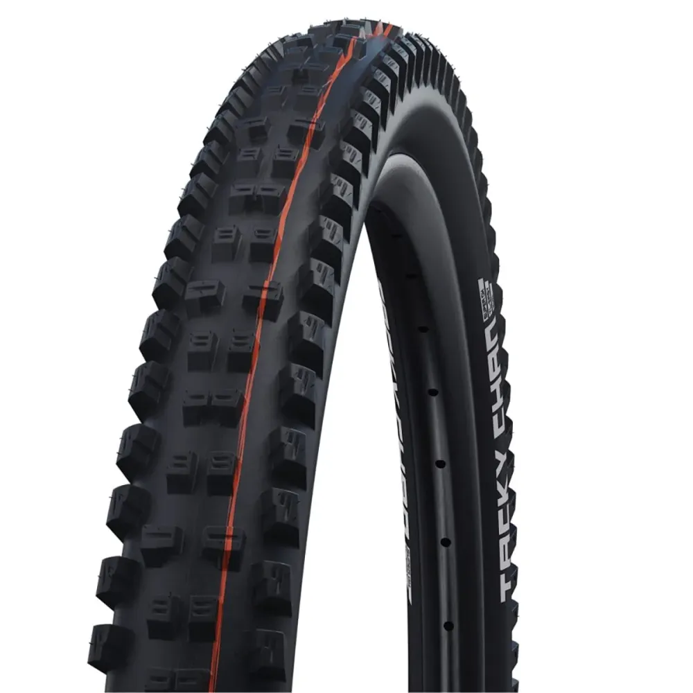 Pneumatika SCHWALBE TACKY CHAN 27.5x2.40 ADDIX SOFT SUPERGRAVITY Tubeless Ready Soft Black