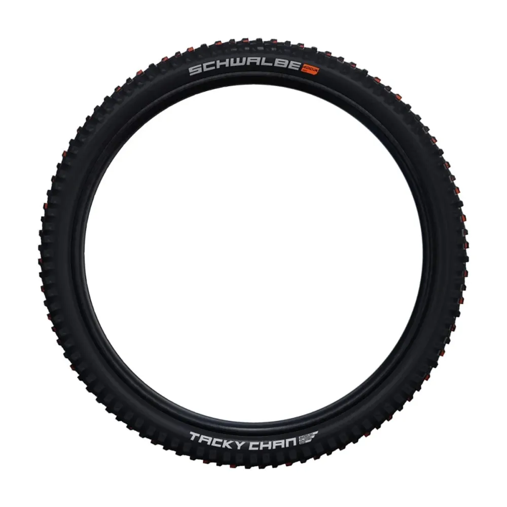 Pneumatika SCHWALBE TACKY CHAN 27.5x2.40 ADDIX SOFT SUPERGRAVITY Tubeless Ready Soft Black