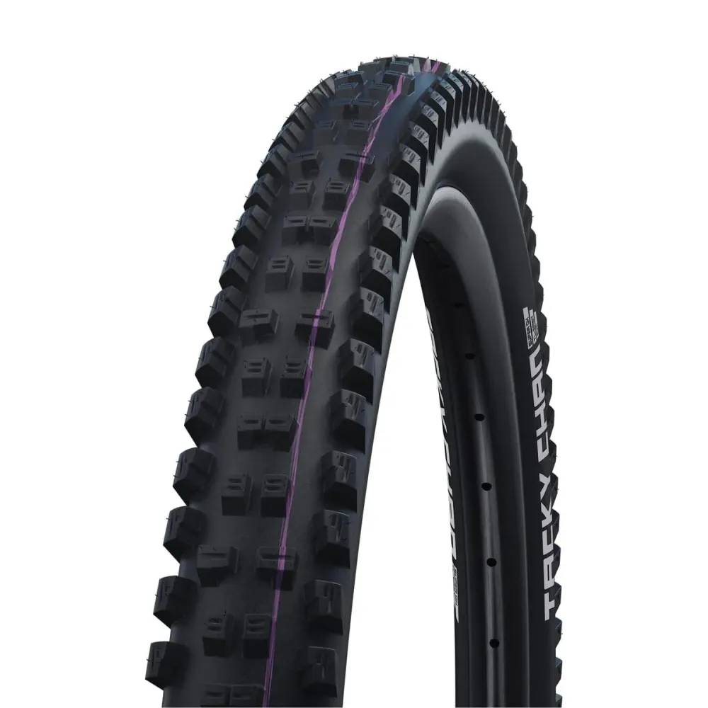 Pneumatika SCHWALBE TACKY CHAN 29x2.40 ADDIX ULTRASOFT SUPERDOWNHILL Tubeless Ready Soft Black