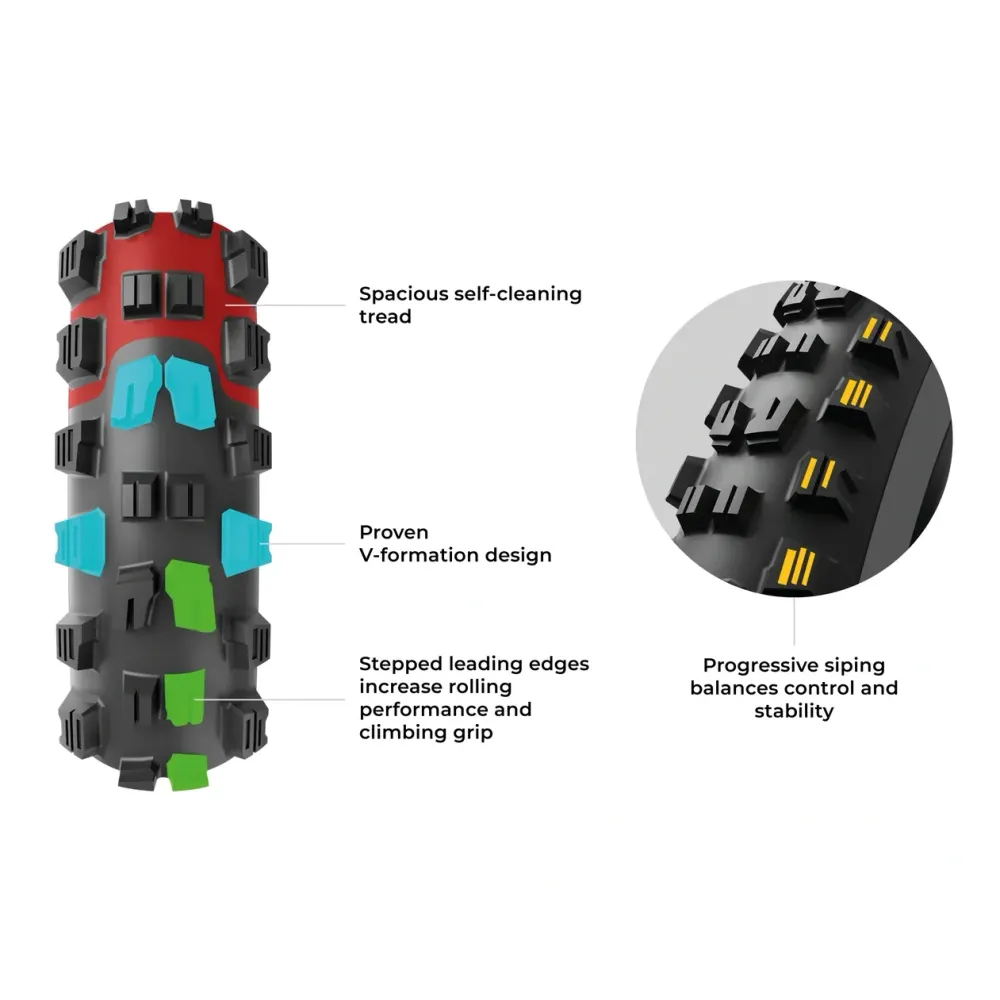 Pneumatika VITTORIA MAZZA TRAIL 27.5x2.40 4C Graphene 2.0 Tubeless Ready Soft Black