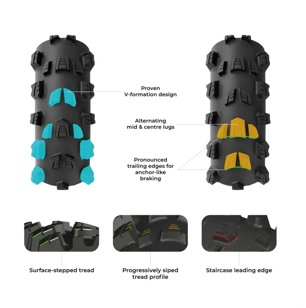 Pneumatika VITTORIA MOSTRO ENDURO 29x2.40 4C Graphene Tubeless Ready Soft Black