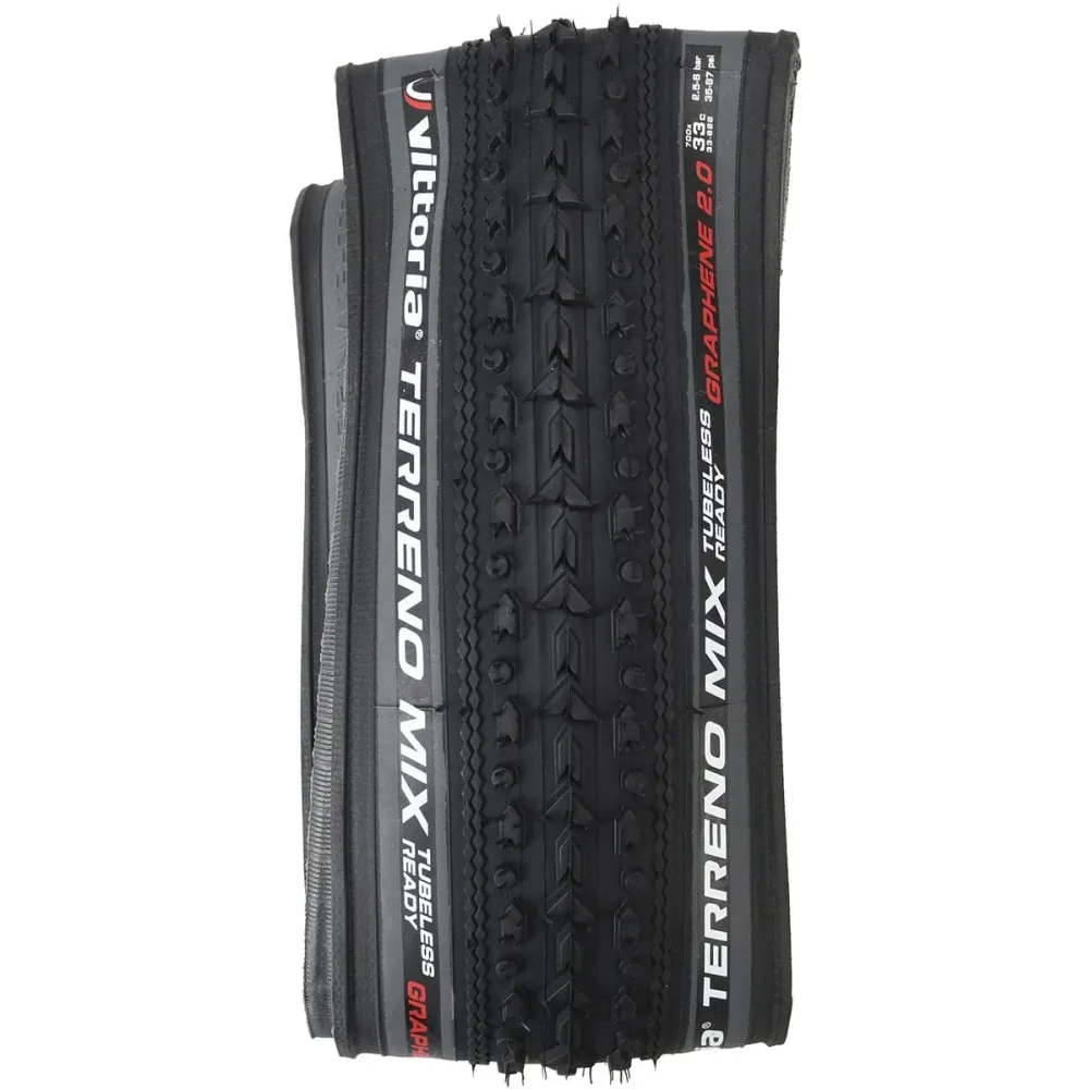 Pneumatika VITTORIA TERRENO MIX GRAVEL ENDURANCE Graphene G2.0 700x33c Tubeless Ready Grey
