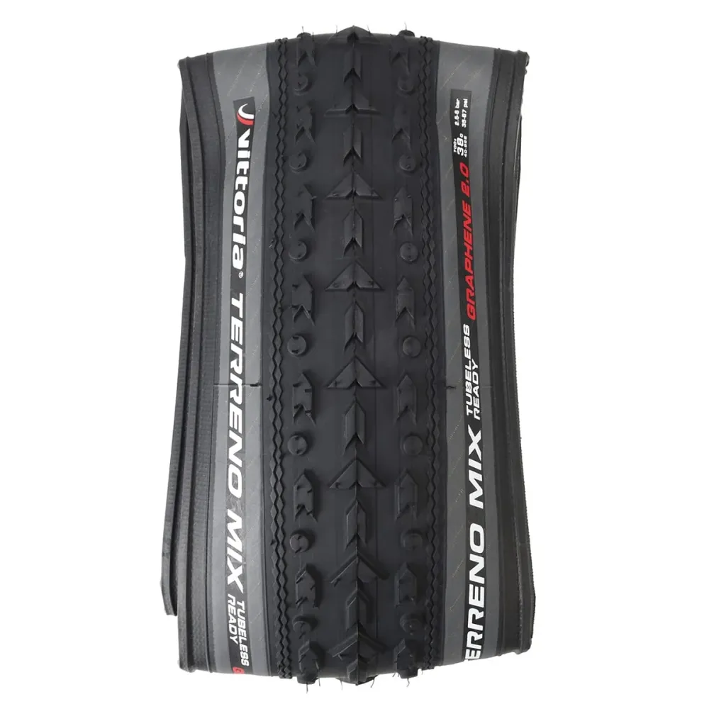 Pneumatika VITTORIA TERRENO MIX GRAVEL ENDURANCE Graphene G2.0 700x40c Tubeless Ready Grey