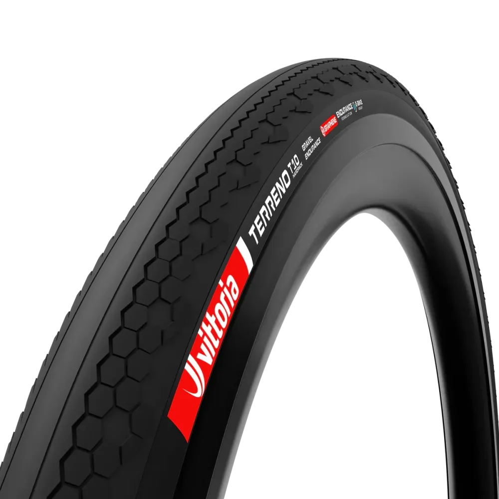 Pneumatika VITTORIA TERRENO T10 HARDPACK Gravel Endurance 700x40c Tubeless Ready Soft Black