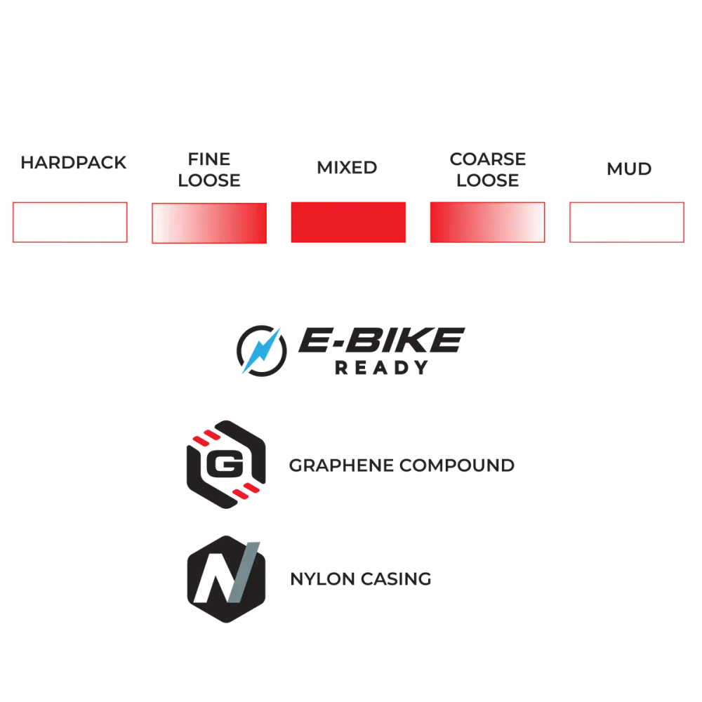 Pneumatika VITTORIA TERRENO T50 MIXED Gravel Endurance 700x50c Tubeless Ready Soft Black