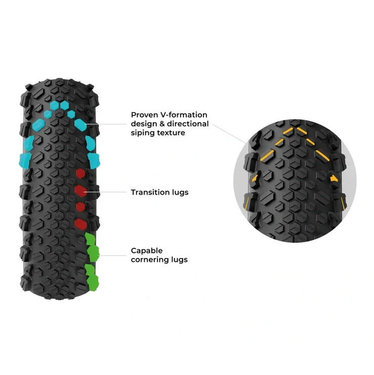 Pneumatika VITTORIA TERRENO T50 MIXED Gravel Endurance 700x50c Tubeless Ready Soft Black
