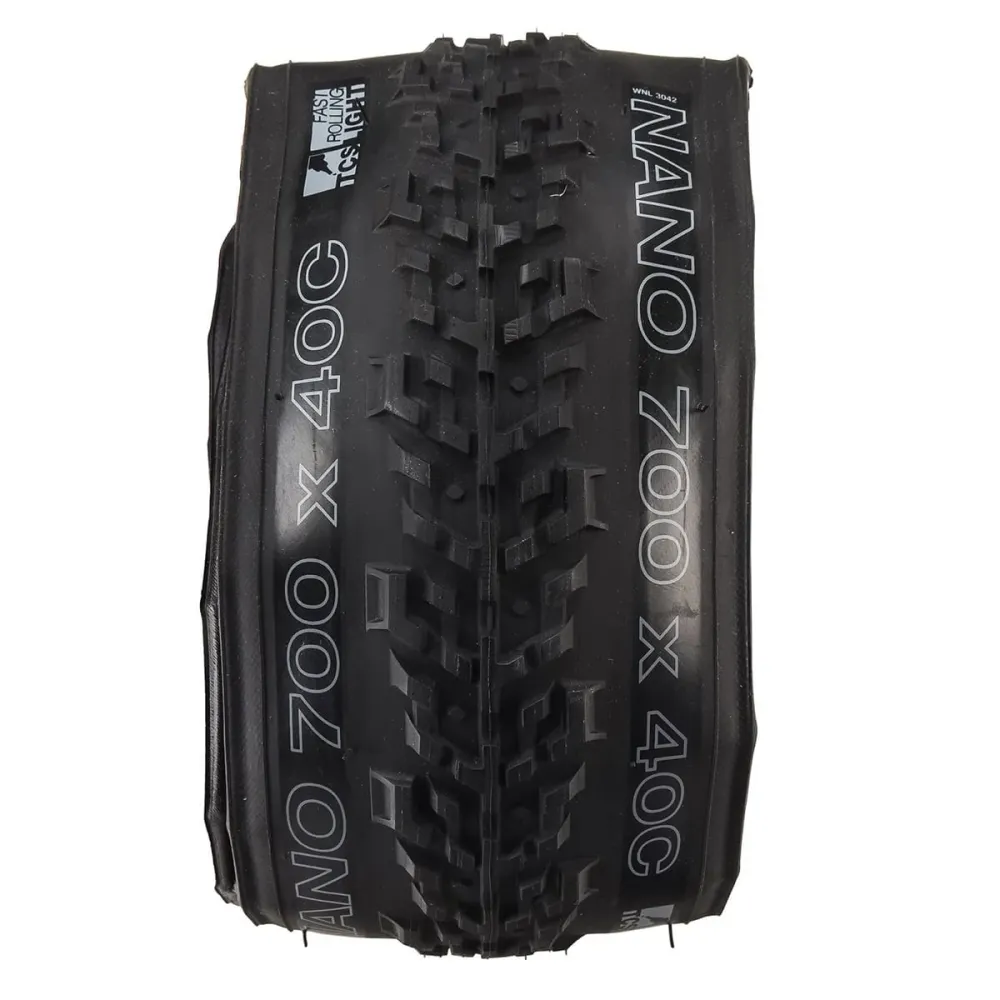 Pneumatika WTB NANO TCS LIGHT FAST ROLLING DUAL DNA 700x40c Tubeless Ready Black