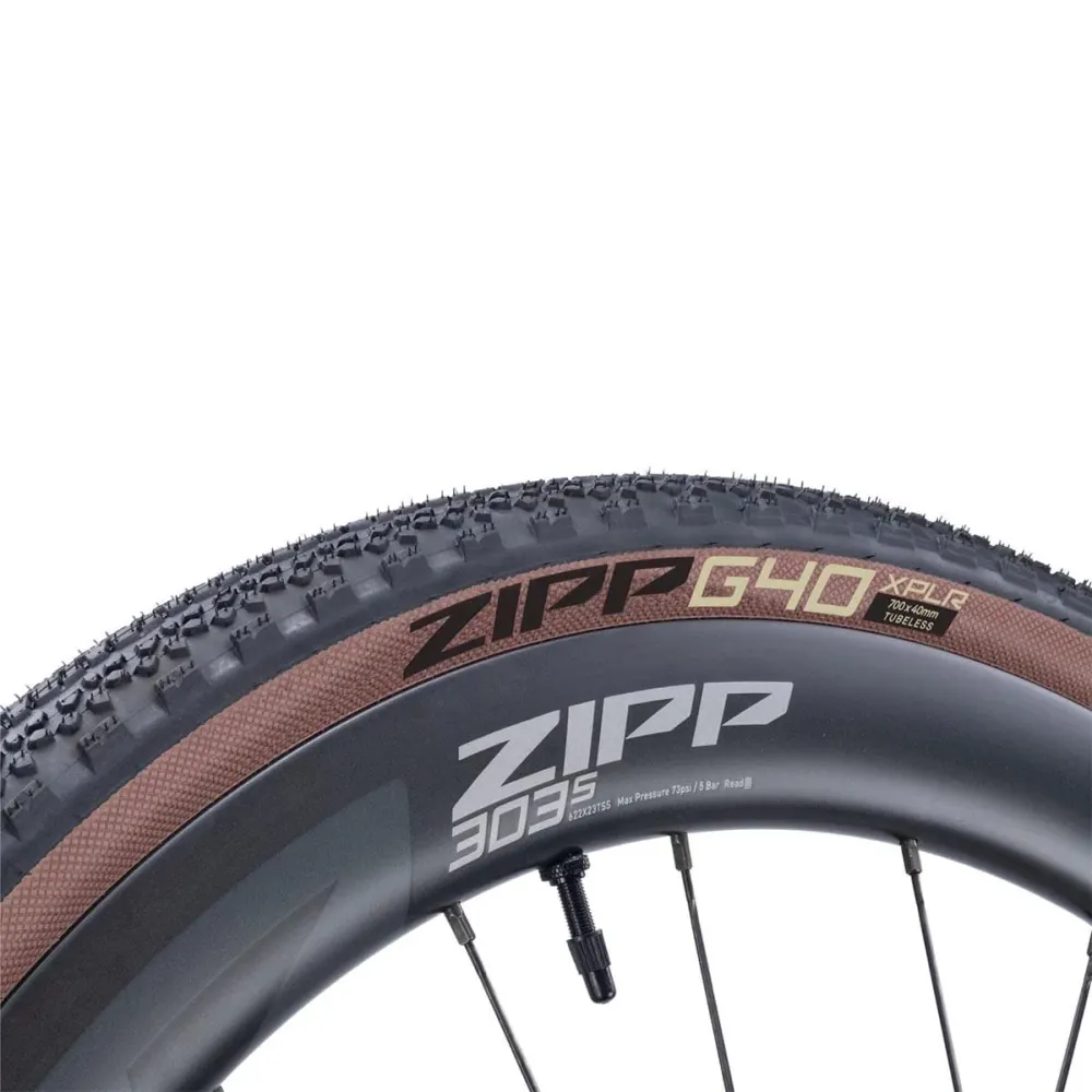 Pneumatika ZIPP G40 XPLR 700x40c Tubeless Ready Soft Brown