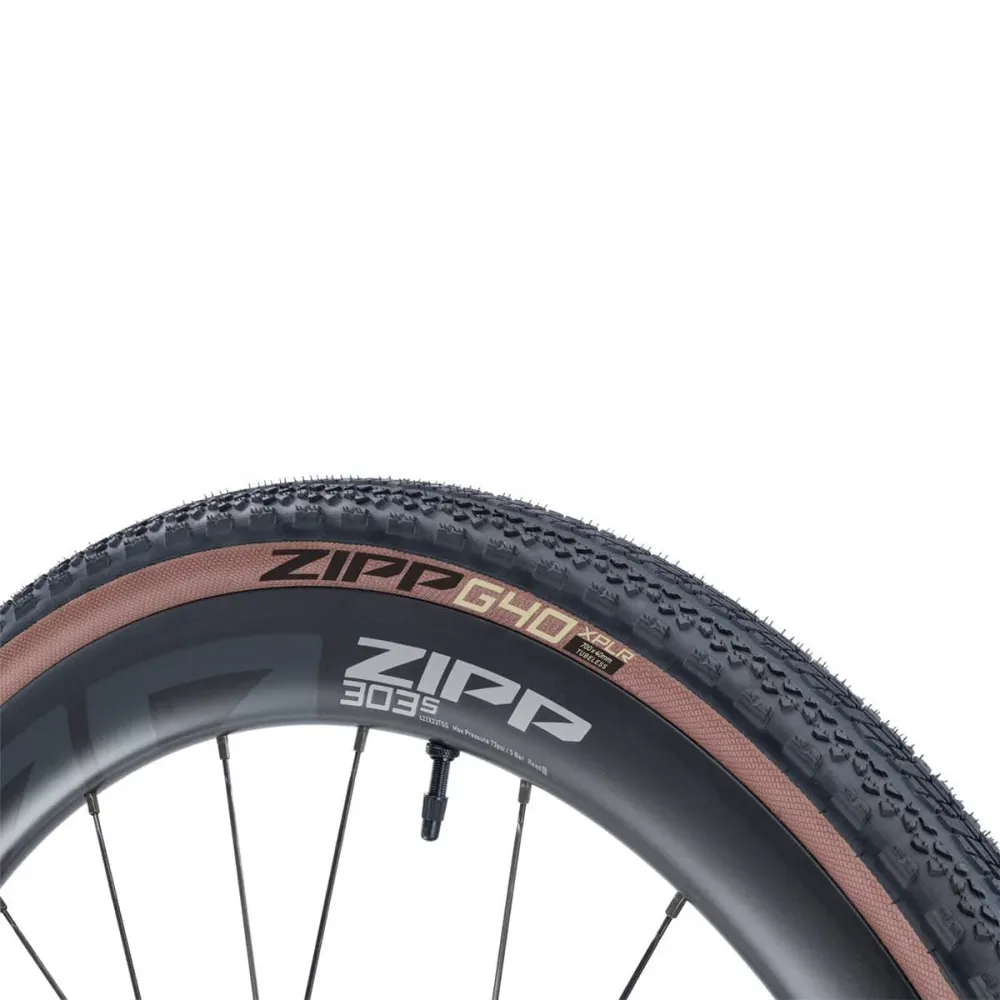 Pneumatika ZIPP G40 XPLR 700x40c Tubeless Ready Soft Brown