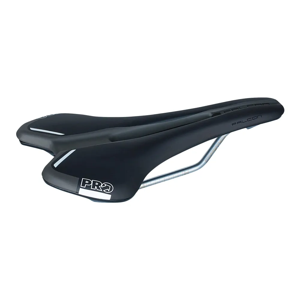 PRO FALCON Sedlo 152mm Crmo Rails Black