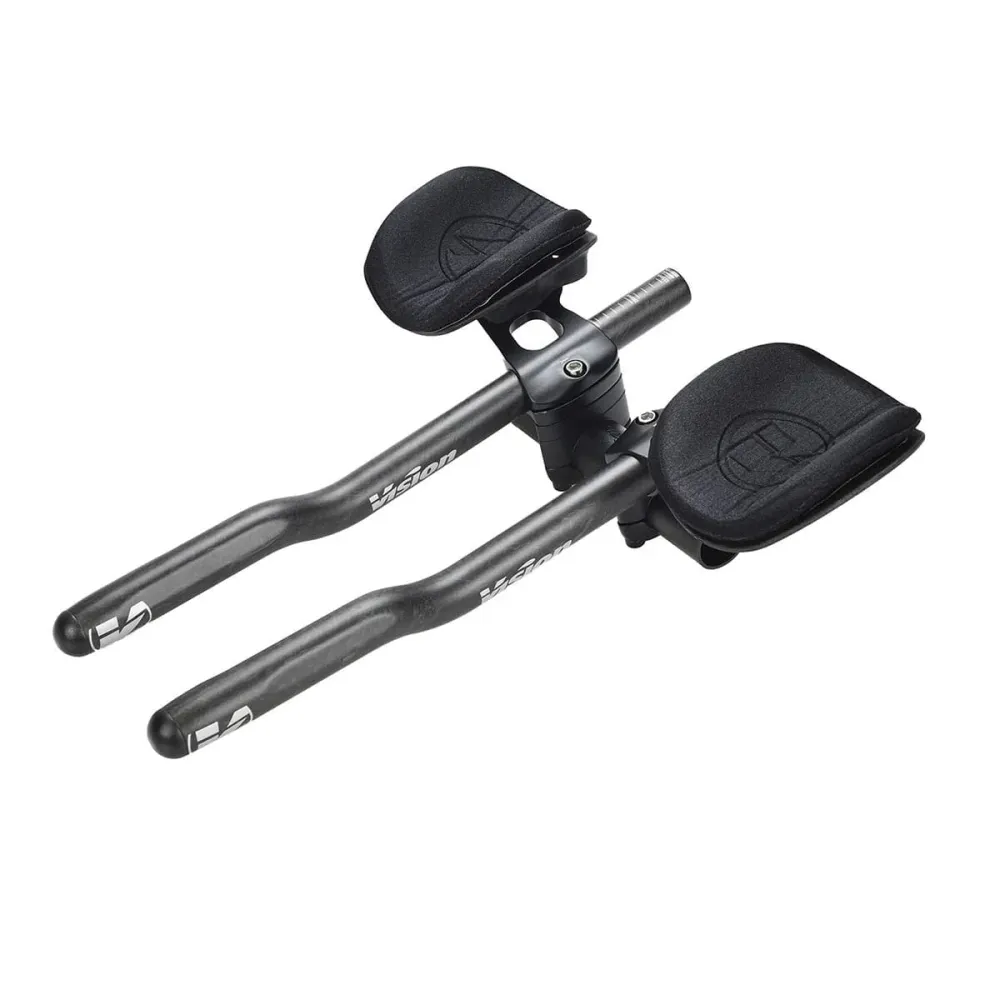 Prodlužovací nástavce VISION TRIMAX S-BEND Clip-On - Carbon
