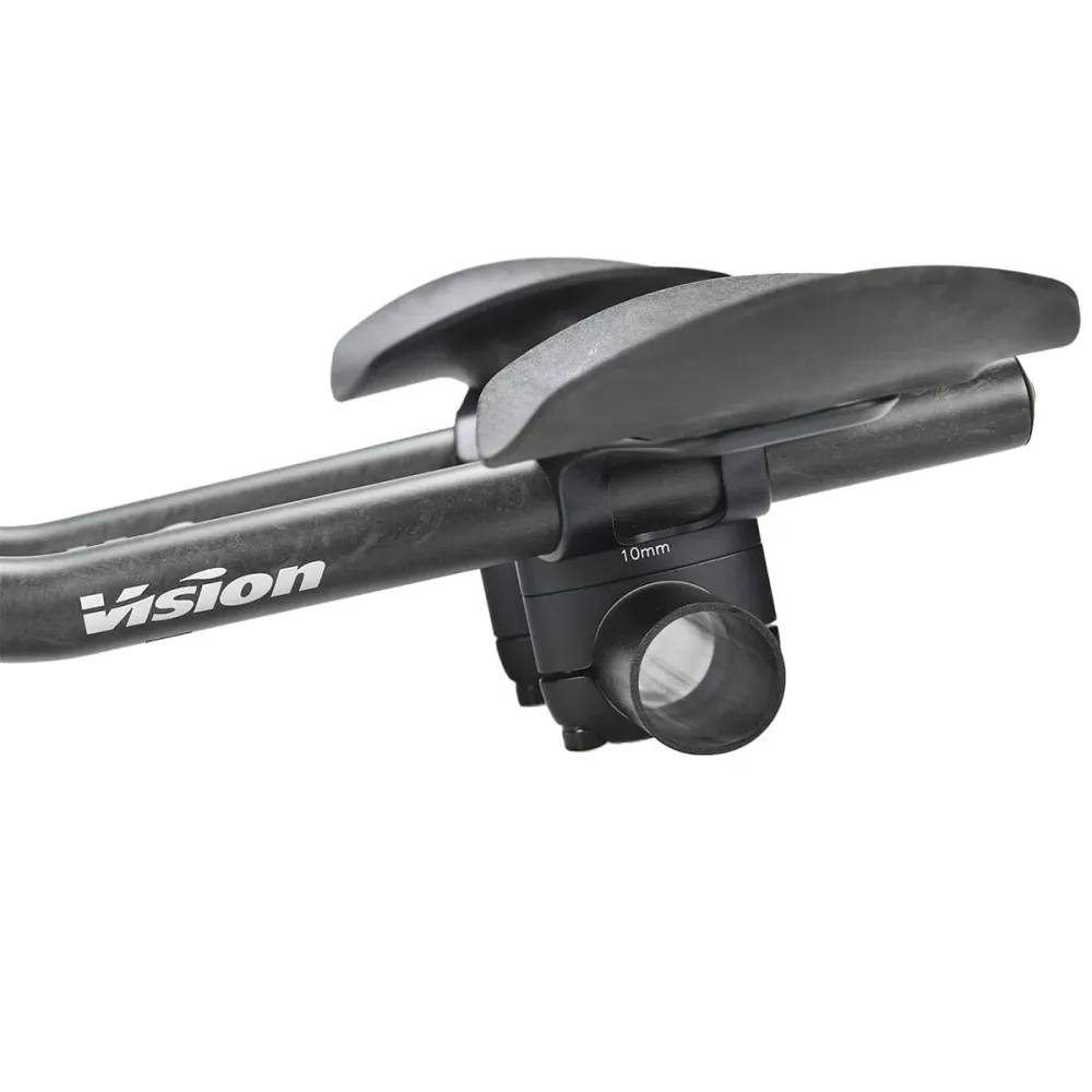Prodlužovací nástavce VISION TRIMAX S-BEND Clip-On - Carbon