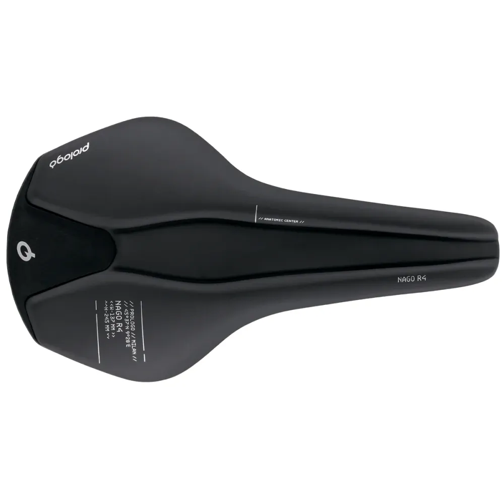 PROLOGO NAGO R4 Sedlo Tirox Kolejnice šířka 137mm Černá