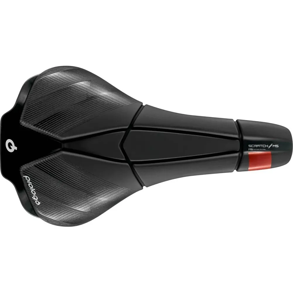 PROLOGO SCRATCH M5 AGX RAILS Karbonové sedlo 140 mm široké černé