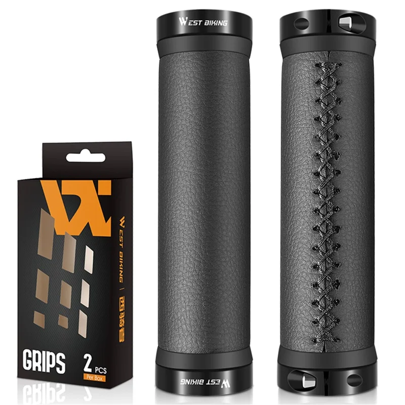 Protiskluzový návlek na řídítka z měkké kůže