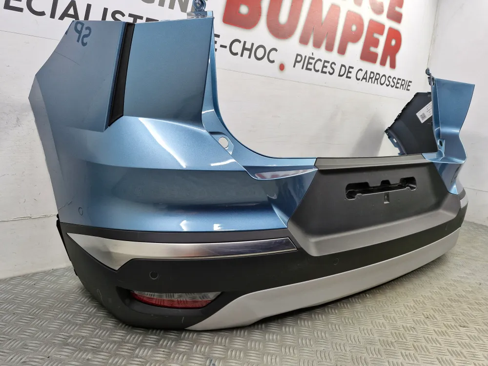 Kompletní zadní nárazník Renault Symbioz (od 06/2024) – Nový originální modrý s parkovacím asistentem