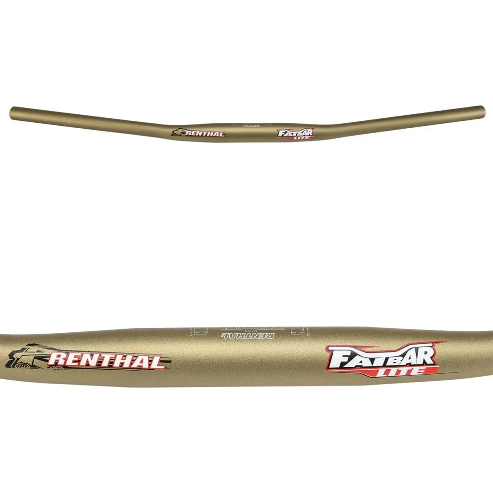 RENTHAL FATBAR LITE Rise Flat Hanger 780mm Gold