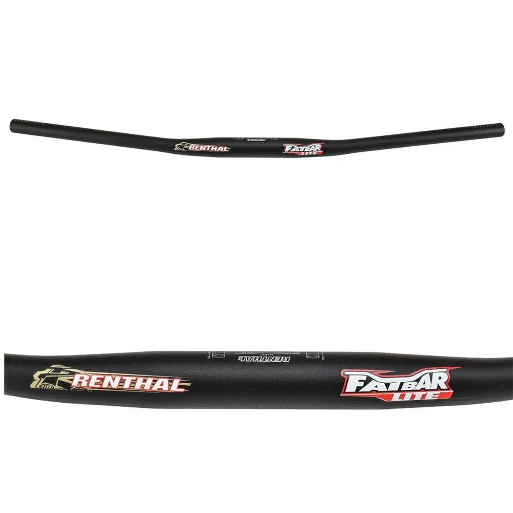 RENTHAL FATBAR LITE Rise Flat Hanger 780mm Black