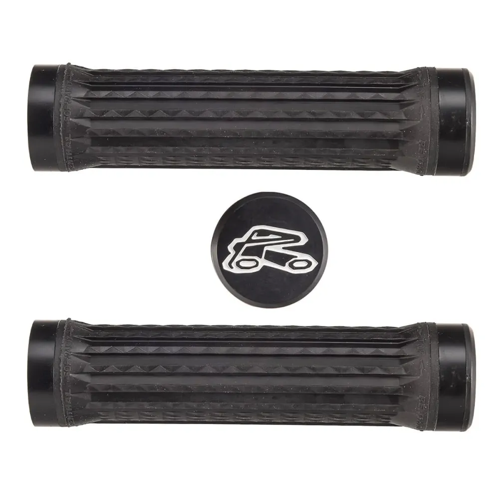 RENTHAL TRACTION ULTRA TACKY Lock-On 130 mm černé gripy