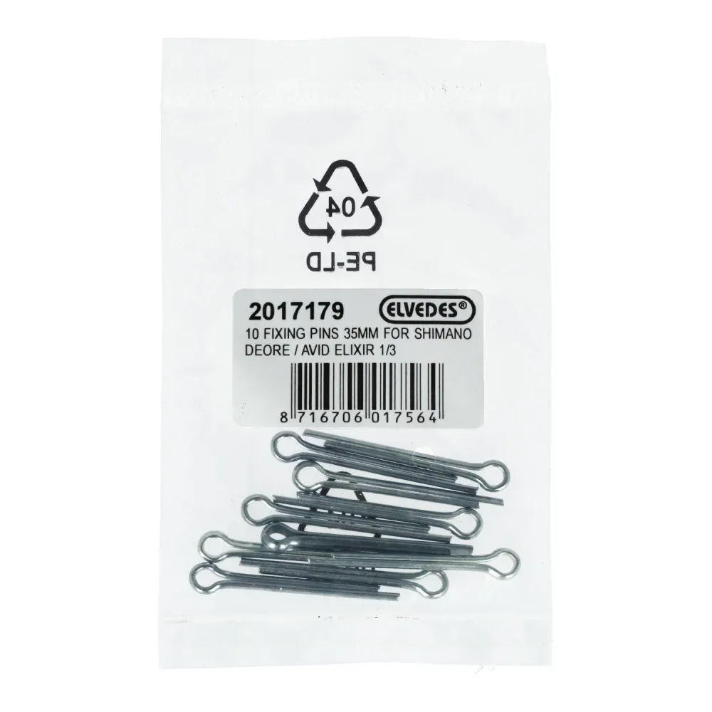 Sada 10 čepů ELVEDES 35 mm pro Shimano Deore/Avid Elixir 1/3
