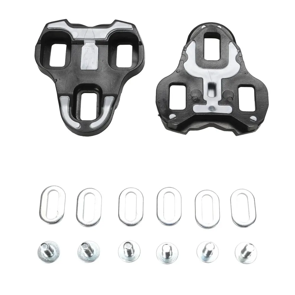 Sada klínů VELOX ANTI-SLIP pro pedály LOOK KEO Black 0°