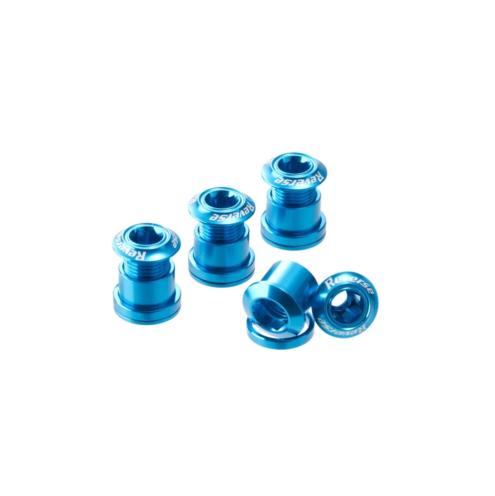 Sada 4 komínových šroubů REVERSE COMPONENTS světle modrá
