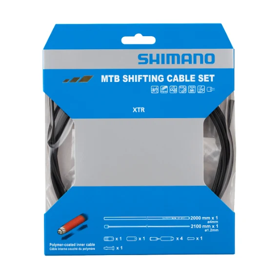 Sada lanka hadice přehazovačky SHIMANO Mono z polymeru