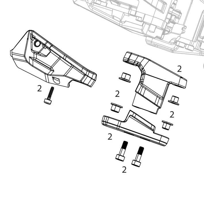 Sada ochrany přehazovačky SRAM XX DH T-TYPE EAGLE AXS