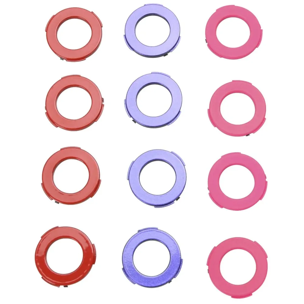 Sada 6 oček MAGURA pro 4 pístové třmeny Violet. Červená. Růžová