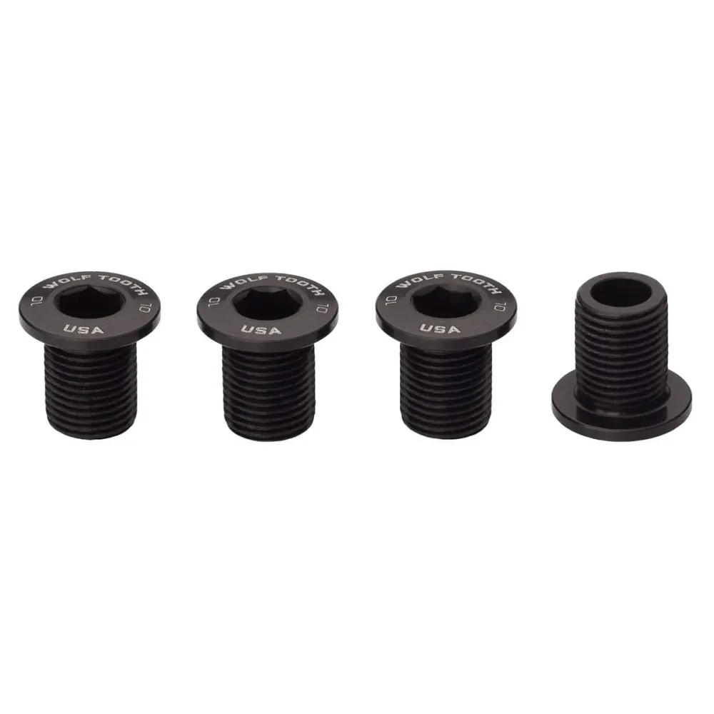 Sada 4 šroubů do zásobníků WOLF TOOTH M8x10 mm fialová