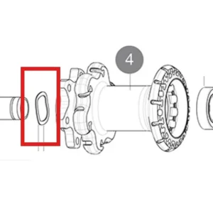 Sada 3 vlnových podložek MAVIC pro systém ID360 na ložiskách 6903