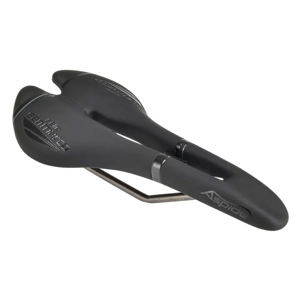 SAN MARCO ASPIDE RACING OPEN FIT NARROW Rails Xsilite Saddle Black