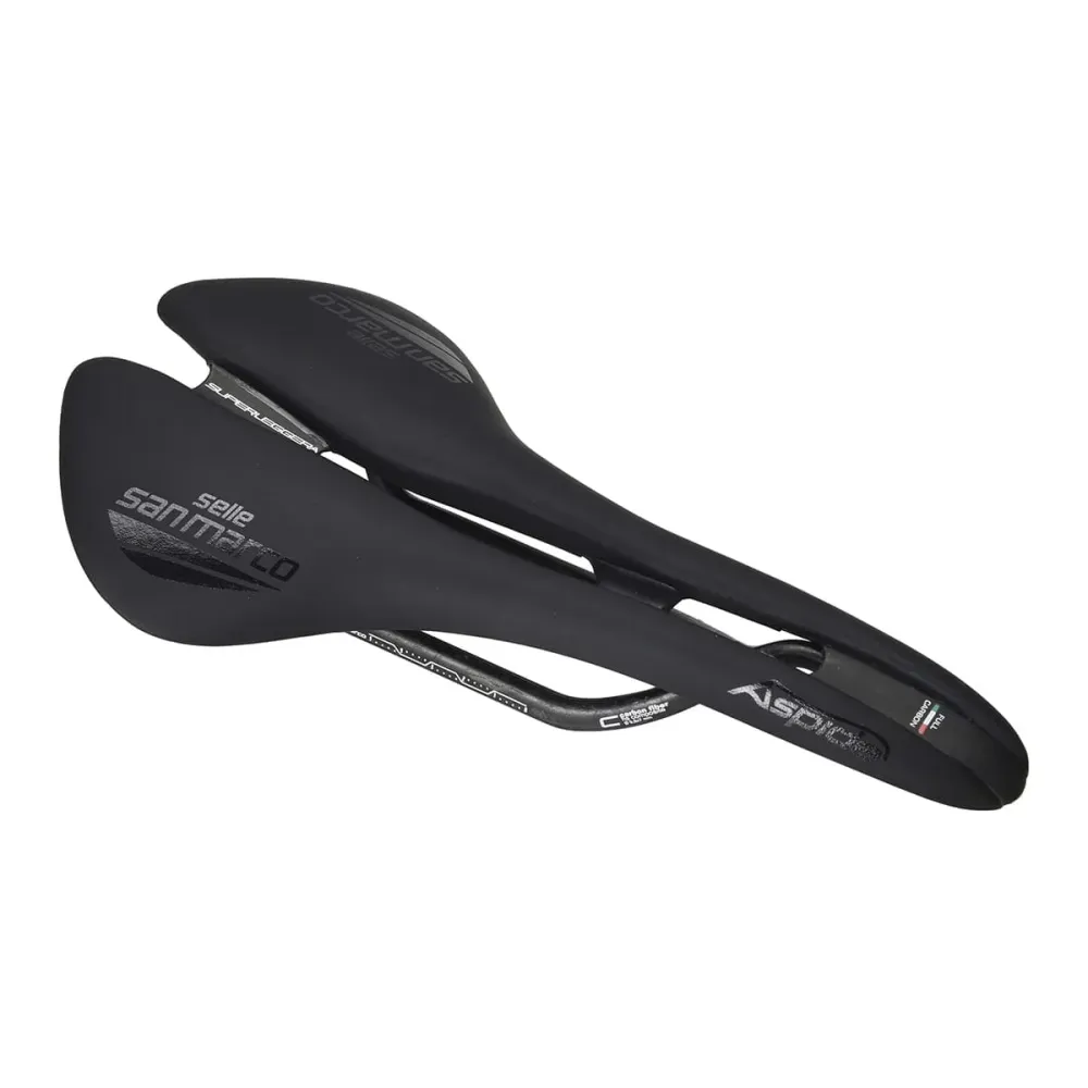 SAN MARCO ASPIDE SUPERLEGGERA OPEN FIT WIDE Carbon Rails Sedlo