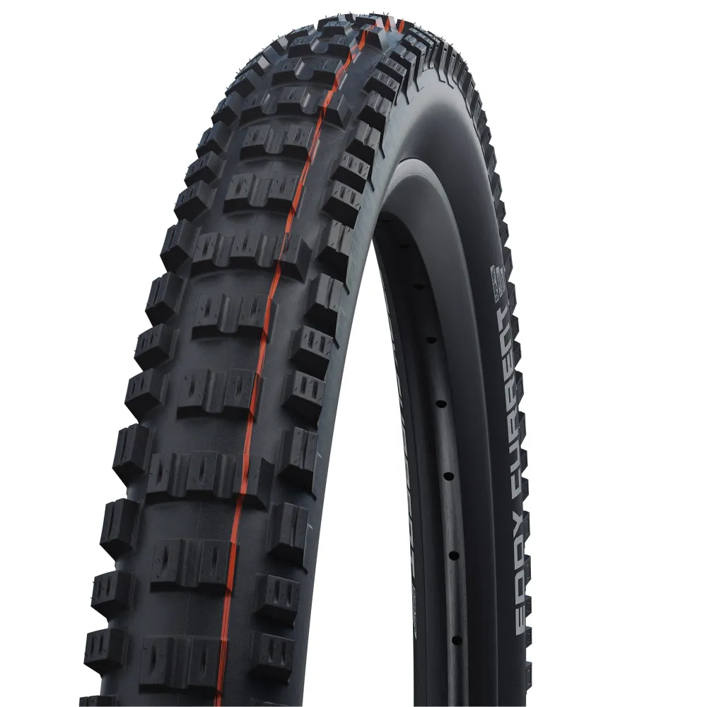SCHWALBE EDDY CURRENT FRONT 29x2.40 ADDIX SOFT SUPERTRAIL Tubeless Ready Soft Black pneumatika