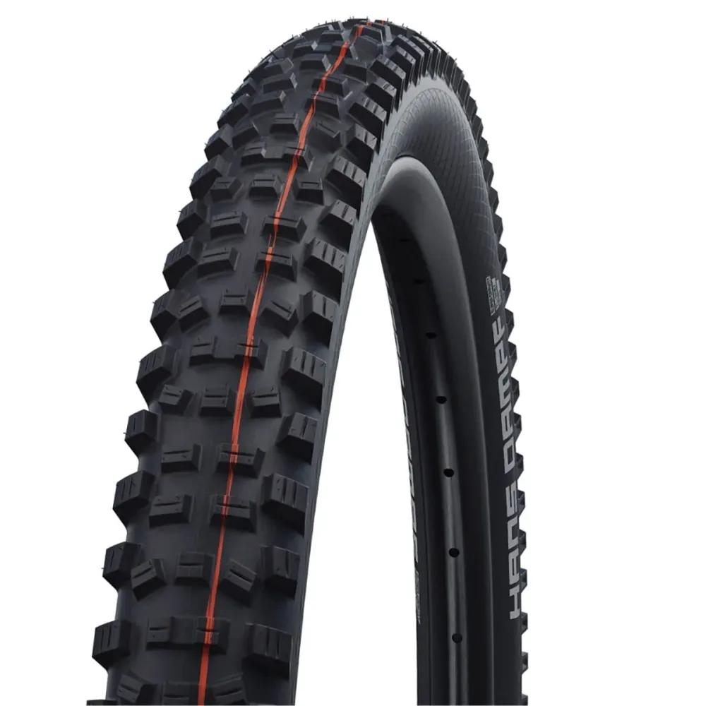 SCHWALBE HANS DAMPF 26x2.35 ADDIX SOFT SUPERTRAIL bezdušová pneumatika Soft Black