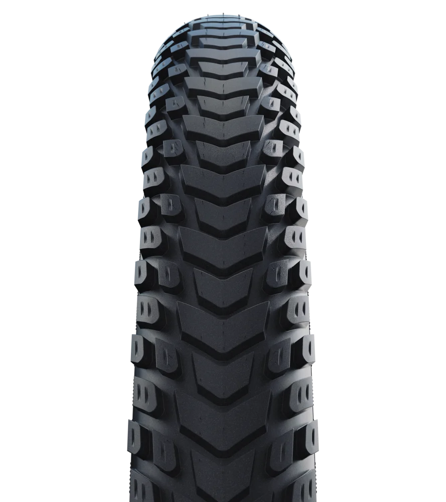 SCHWALBE MARATHON MONDIAL 700x57 ADDIX V-Guard Reflex TubeType Soft Black pneumatika