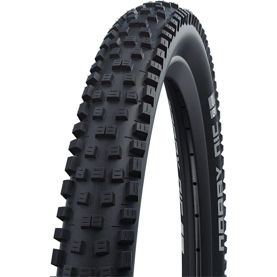 SCHWALBE NOBBY NIC 26x2.40 ADDIX PERFORMANCE Twinskin Tubeless Ready Soft Black pneumatika