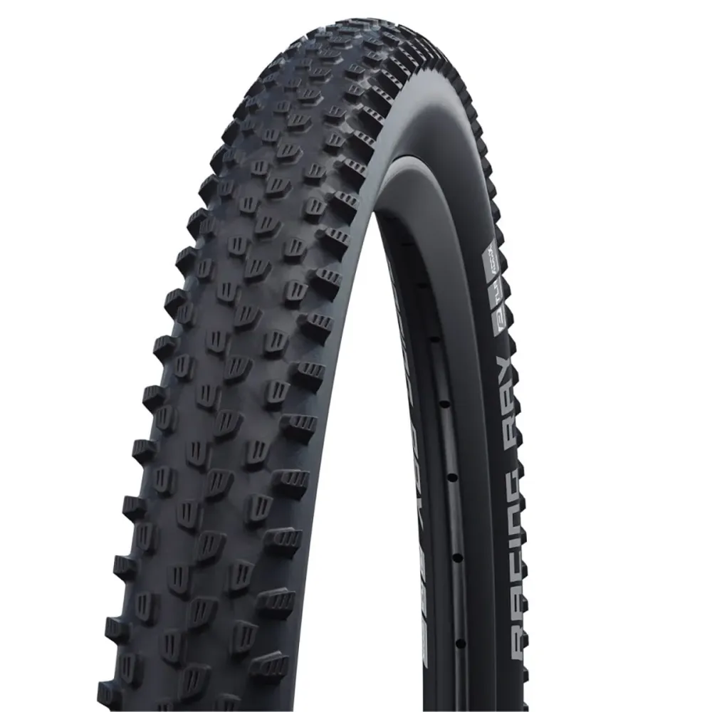 SCHWALBE RACING RAY 27.5x2.25 ADDIX PERFORMANCE Twinskin Tubeless Ready Soft Black pneumatika