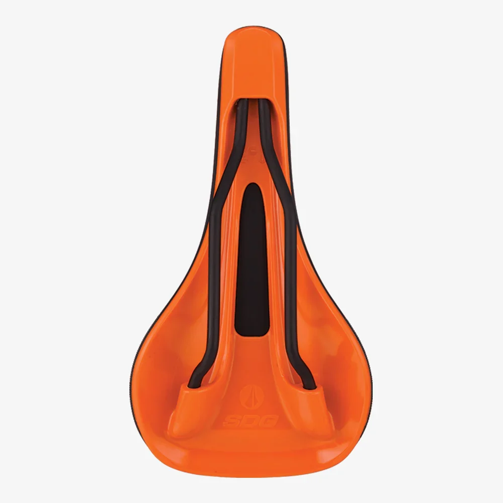 SDG BEL-AIR V3 MAX Rails Lux-Alloy Sedlo černá/oranžová