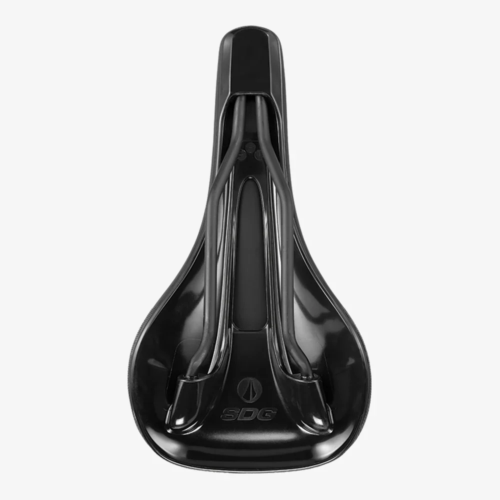 SDG BEL-AIR V3 MAX Sedlo Ocelové kolejnice černé