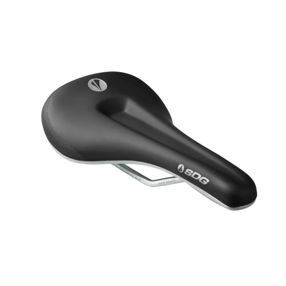 SDG Bell V3 MAX Galactic Rails Lux-Alloy Sedlo černá/stříbrná