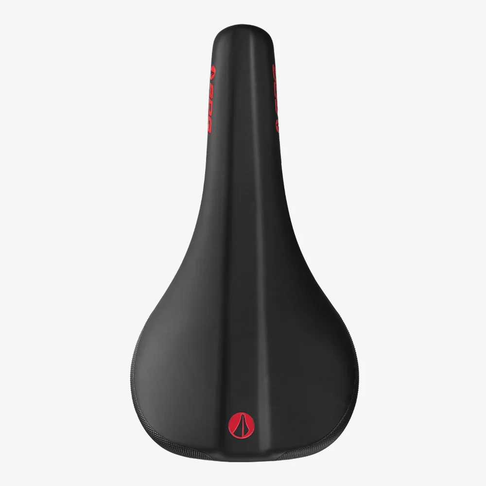 SDG Bell V3 Rails Lux Alloy Sedlo černá/červená