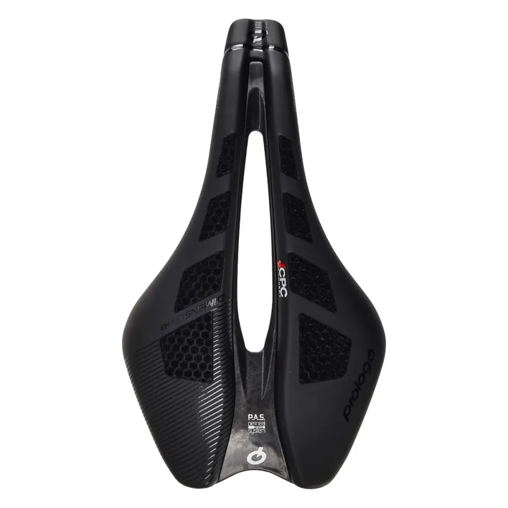 Sedlo PROLOGO DIMENSION CPC TiroX šířka kolejnic 143mm Black