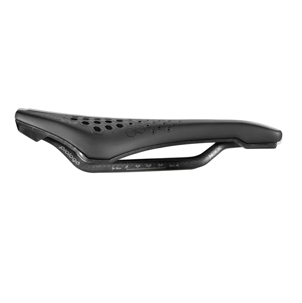 Sedlo PROLOGO DIMENSION TRI Šířka 143mm Kolejnice Nack Carbon Black