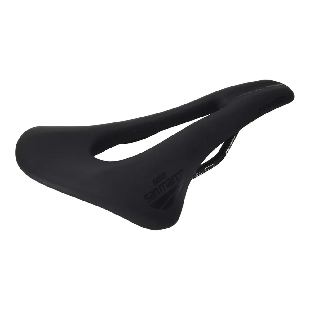 Sedlo SAN MARCO ALLROAD OPEN FIT DYNAMIC WIDE Rails Manganese