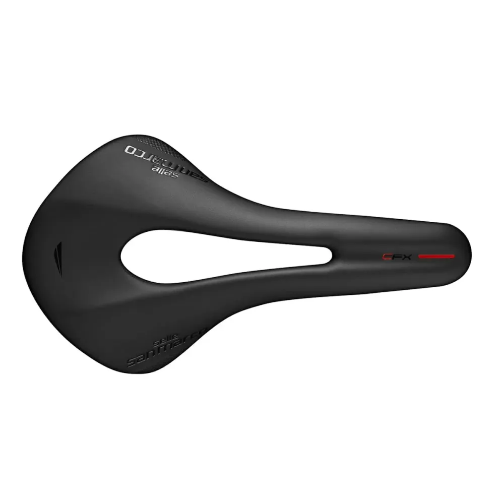 Sedlo SAN MARCO ALLROAD OPEN FIT CARBON FX WIDE Karbonové lišty
