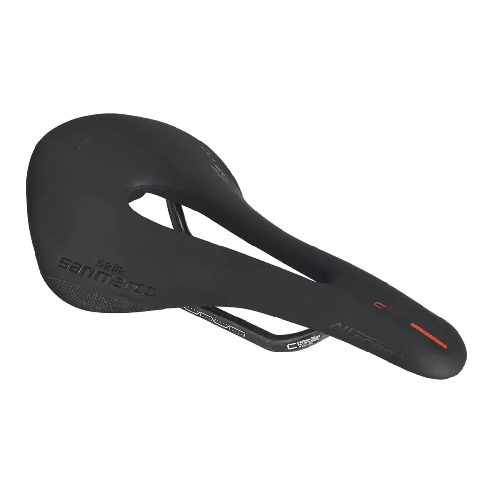 Sedlo SAN MARCO ALLROAD OPEN FIT CARBON FX WIDE Karbonové lišty