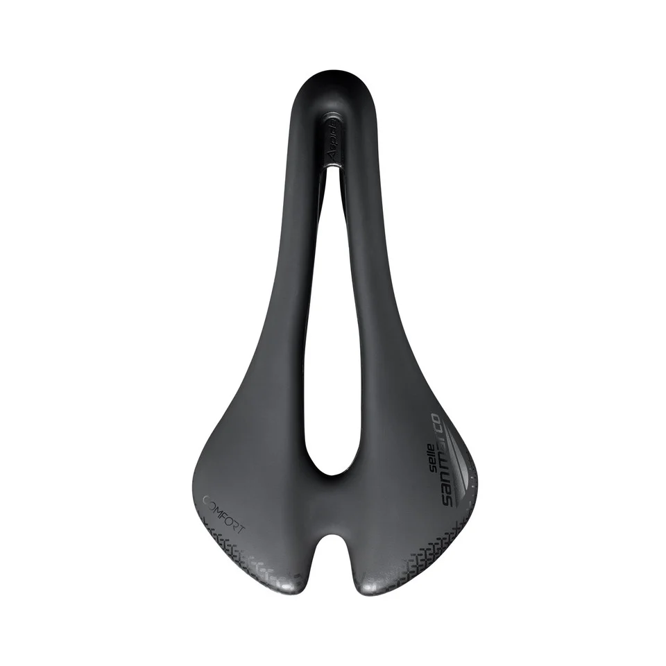 Sedlo SAN MARCO ASPIDE SHORT COMFORT OPEN-FIT DYNAMIC S3 Šířka 144 mm Kolejnice Manganese